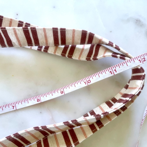 Sézane et Octubre Editions Paris 2013 Striped Tote Bag in Burgundy & Ecru - Picture 14 of 17